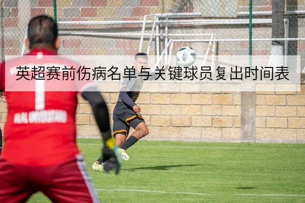 英超赛前伤病名单与关键球员复出时间表